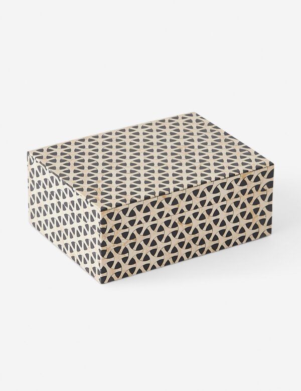 Geometric Resin Box - Large