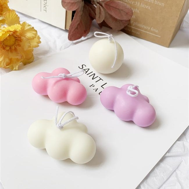 Cloud Paint Decorative Candle - Image 3