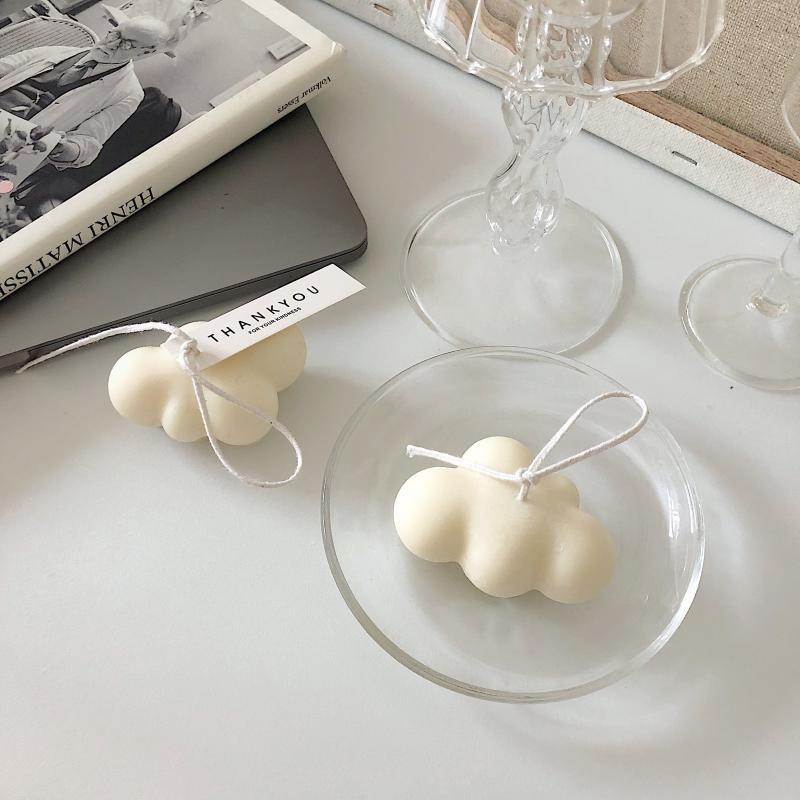 Cloud Paint Decorative Candle - Image 4