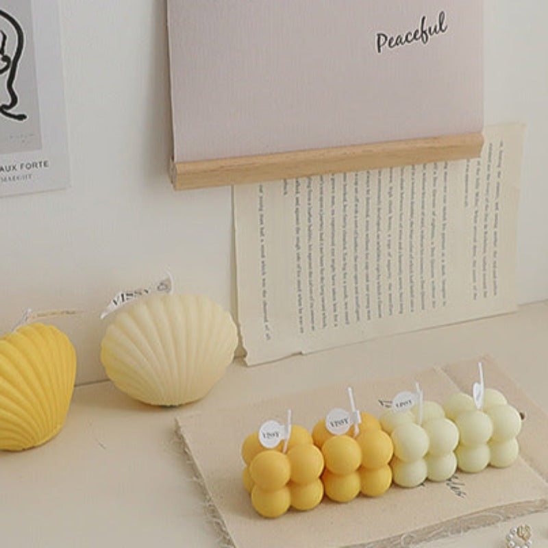 Mini Bubble Cube Decorative Candle - Image 5