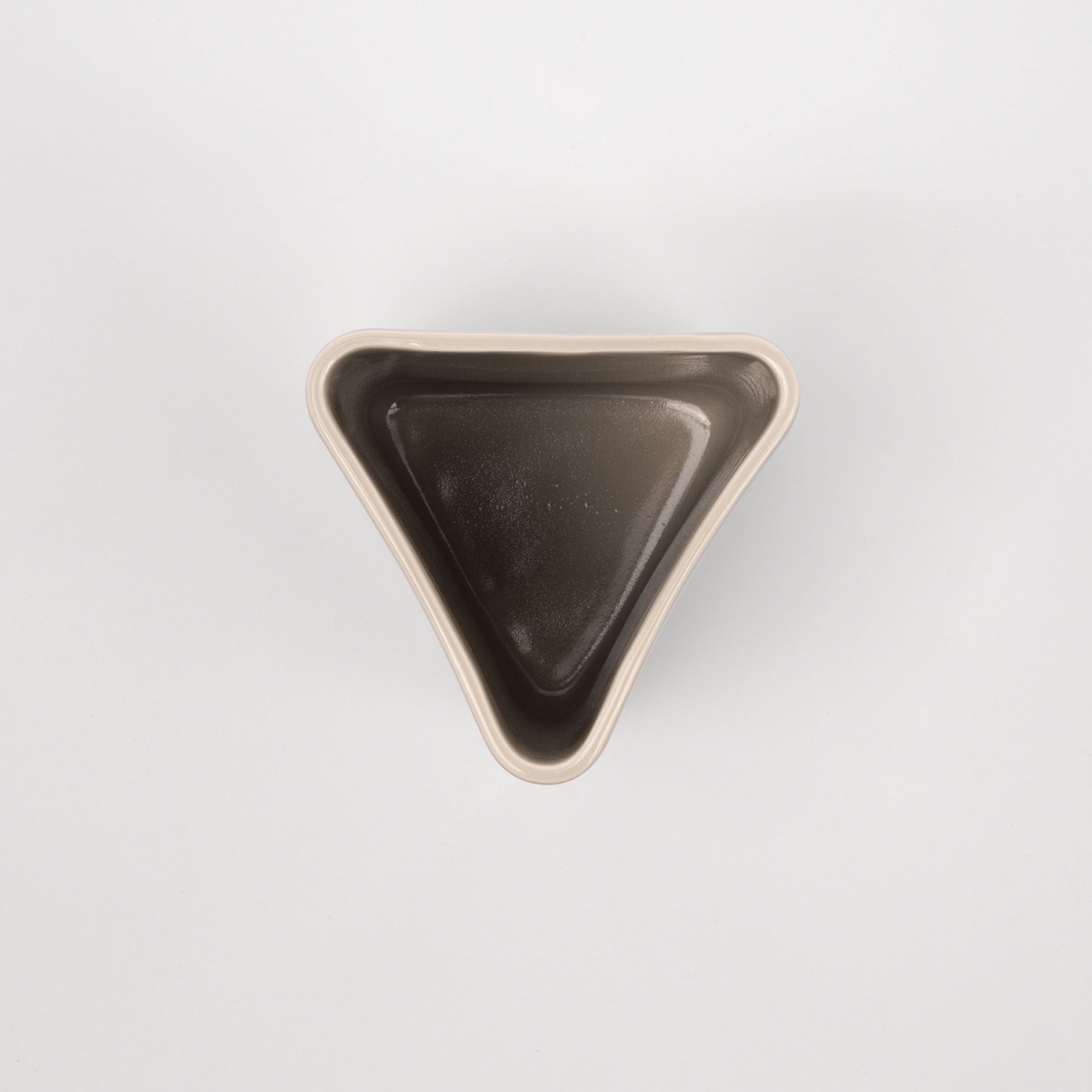 Large Concrete Grey Slanted Rectangle Vase - Image 2
