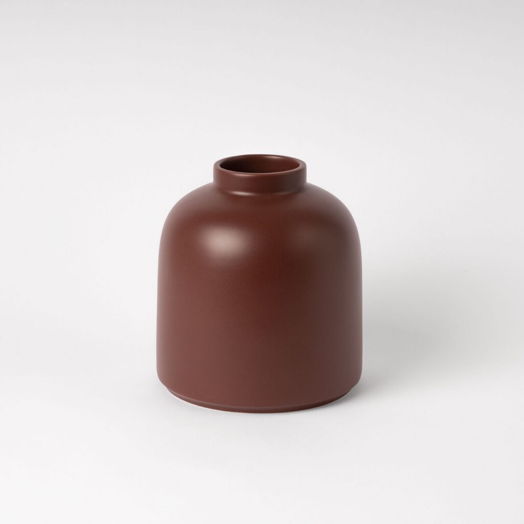 Tawny Rounded Dome Vase