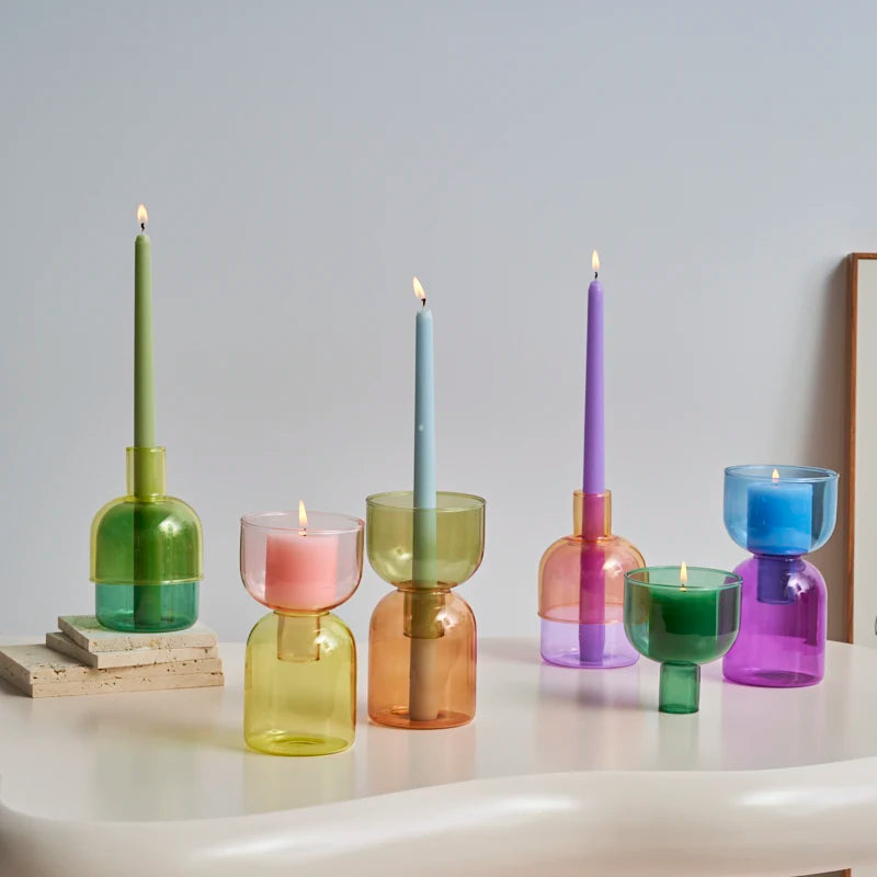 Radiant Glass DIY Vase & Candle Holder - Image 5